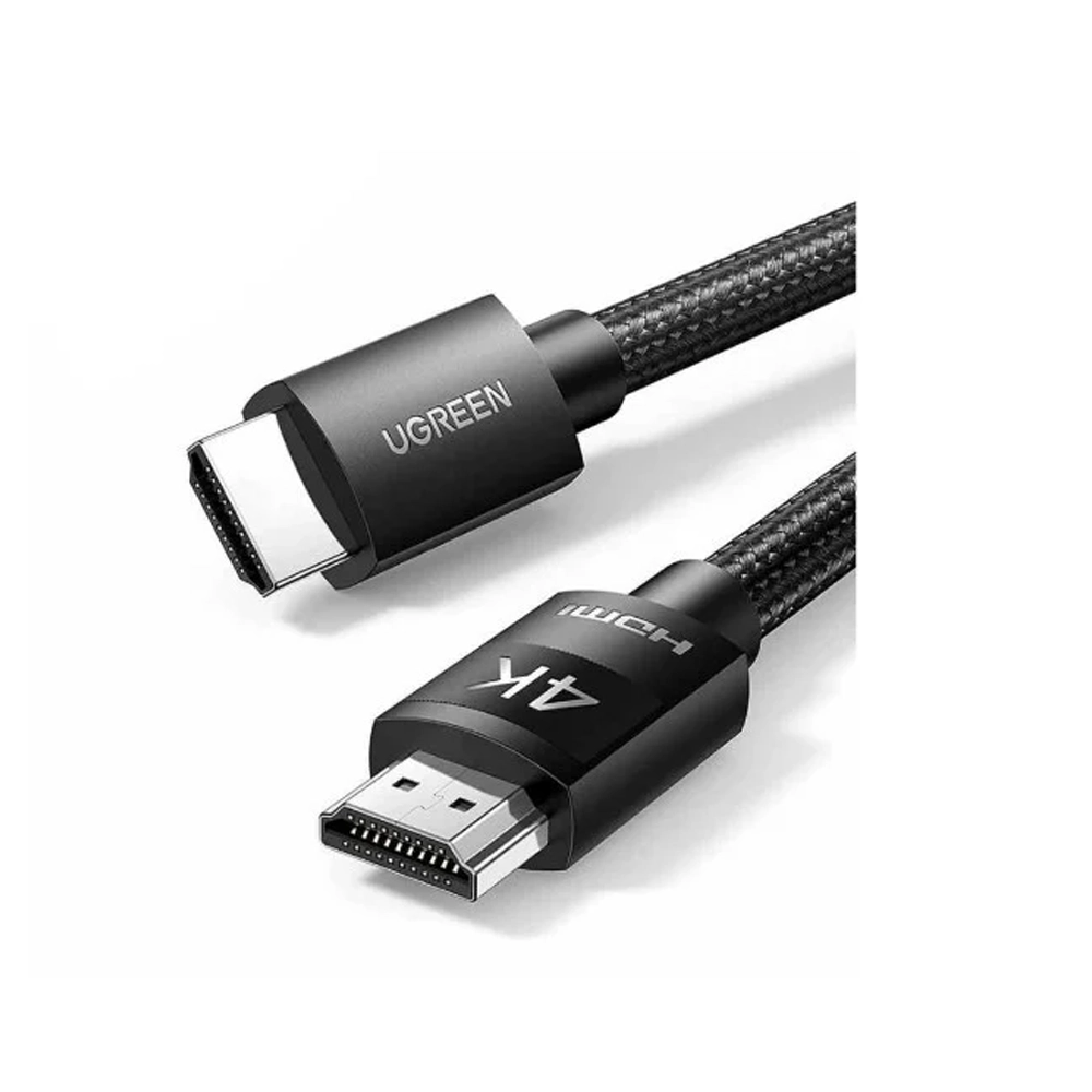 UGREEN 1 Meter 4K HDMI Male to Male Nylon Braided Cable