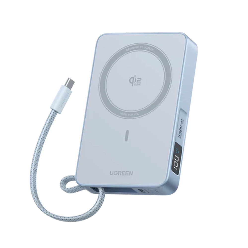 UGREEN 10000mAh 25W Qi2 Magflow Magnetic Wireless Power Bank – PB773