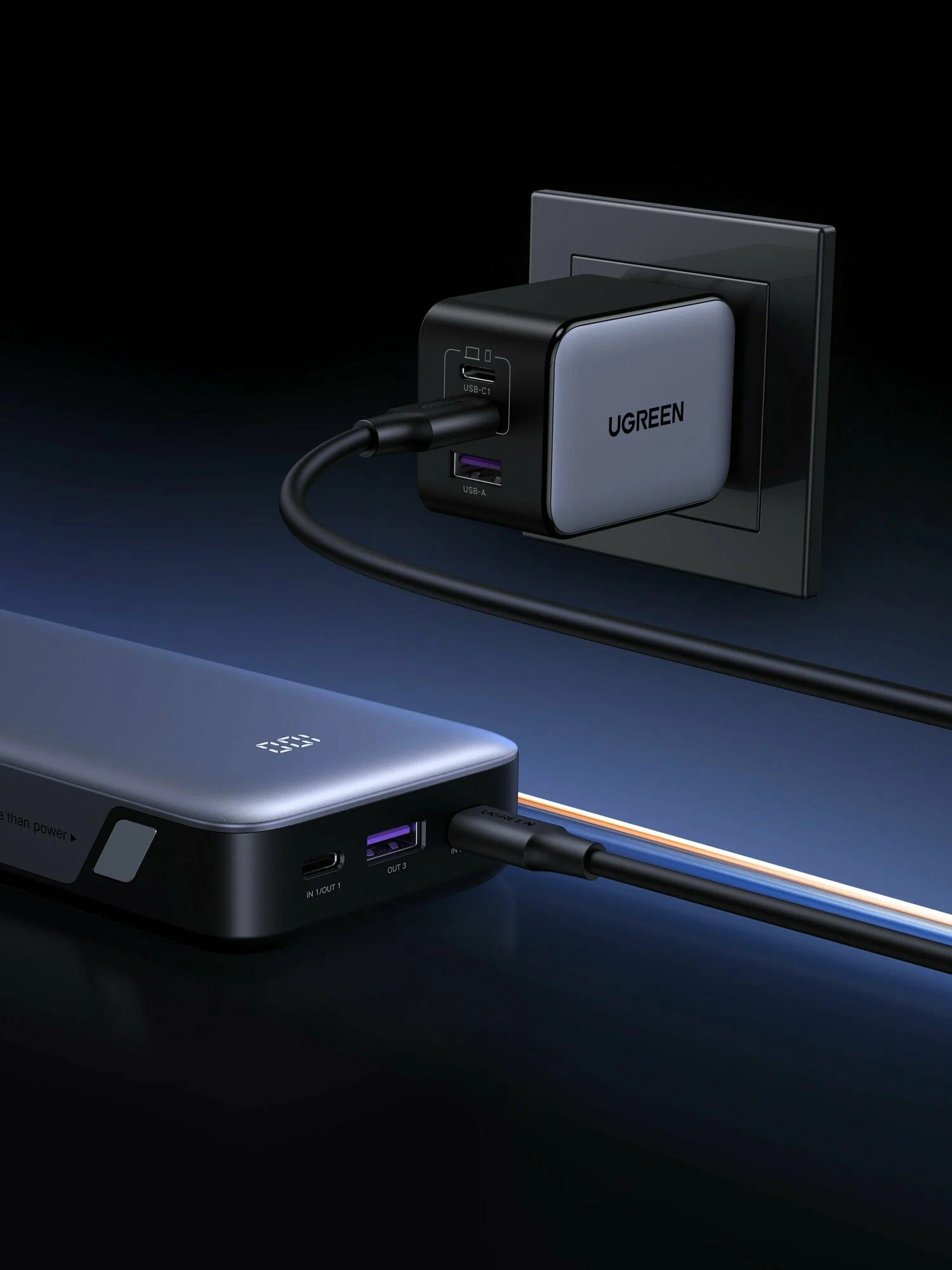 UGREEN 10000mAh 30W Fast Charging Power Bank – PB535 - Image 4