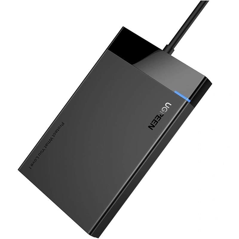 UGREEN 2.5 Inch SATA HDD / SSD 6GBPS Hard Drive Enclosure – US221