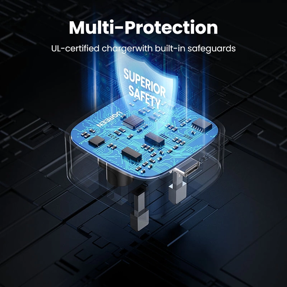 UGREEN 20W Type-C PD Fast Charging Adapter – CD137 - Image 4