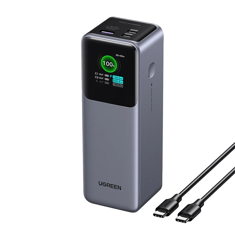 UGREEN 25000mAh 200W Nexode Smart Display Power Bank – PB722