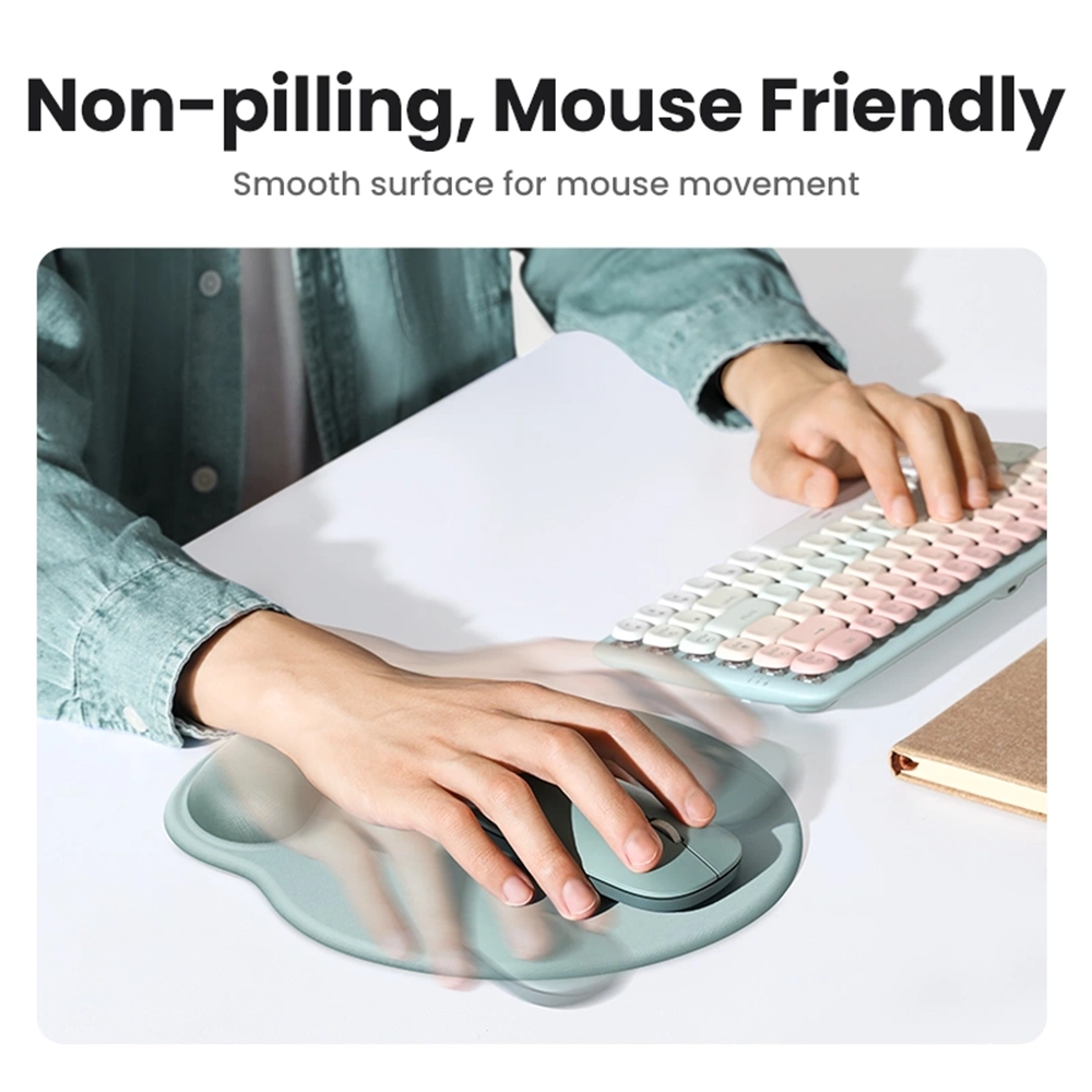 Alternative view of UGREEN Ergonomic Mouse Pad with Wrist Rest – LP668