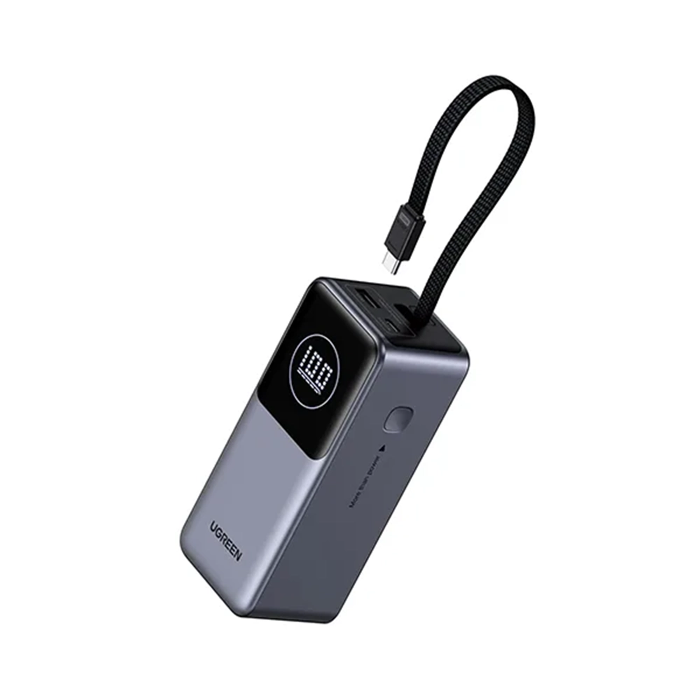 UGREEN Nexode 20000mAh 130W Smart Display with Built-in Cable – PB723