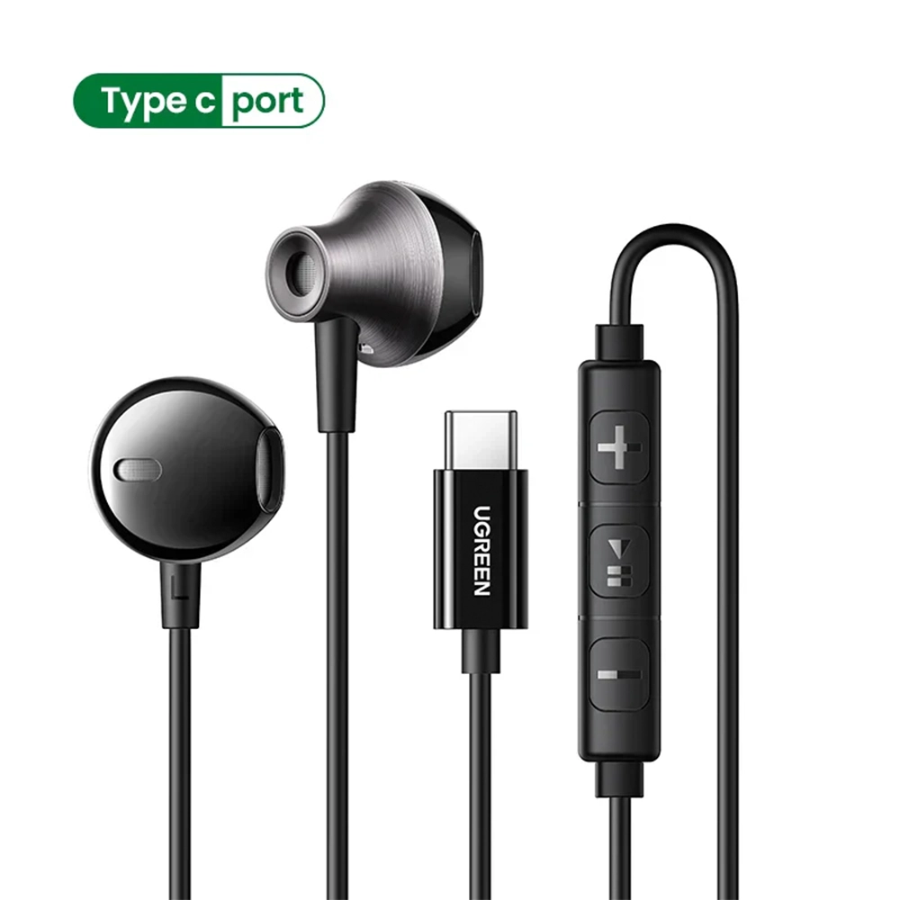 UGREEN Wired Earphones with Type-C Connector – EP106