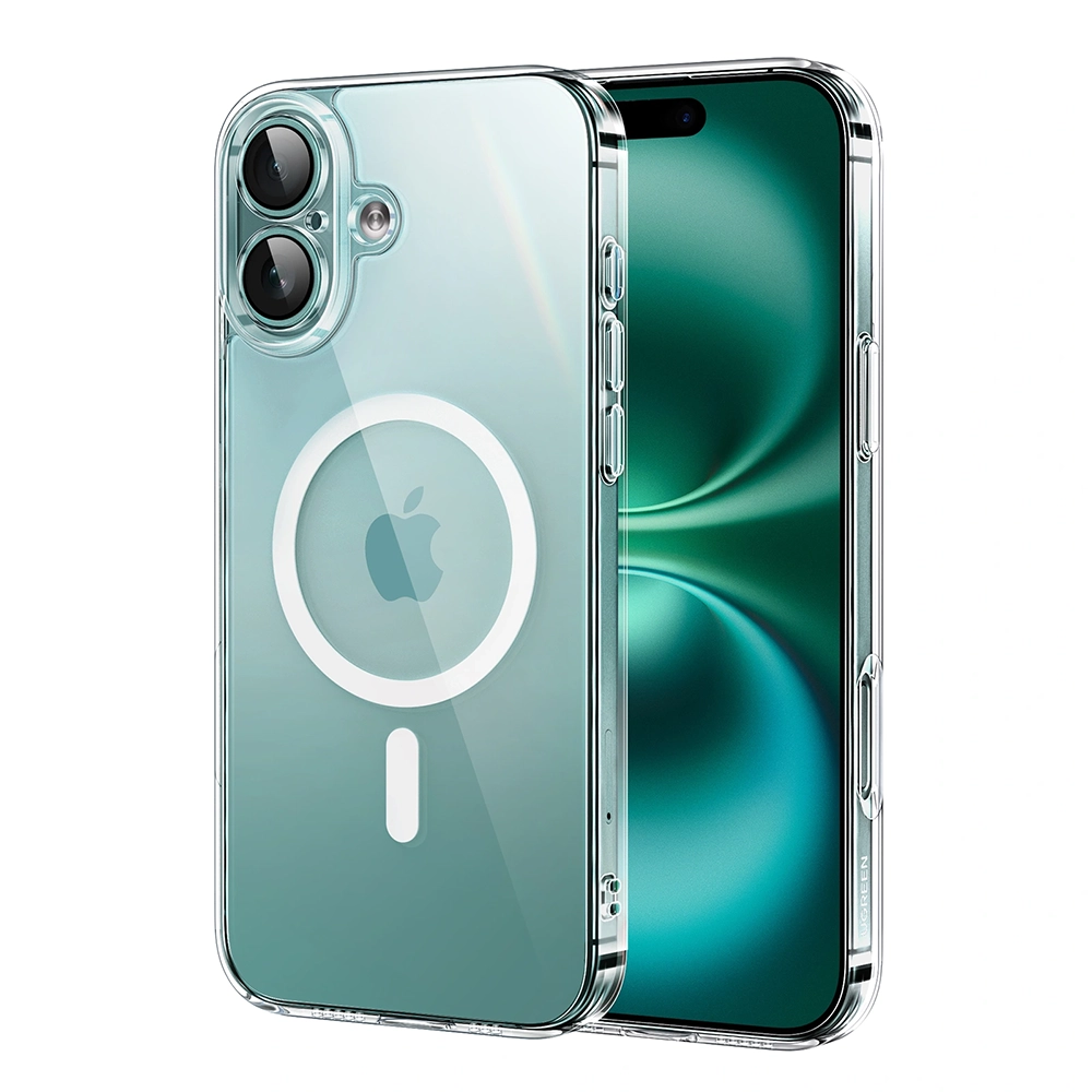 UGREEN iPhone 16 Plus Classy Clear Magnetic Protective Case – CA110
