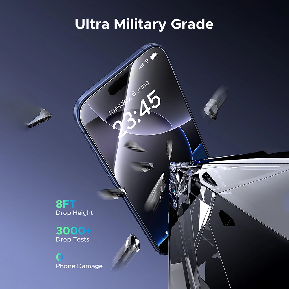 UGREEN iPhone 17 Air Screen Protector 2-Pack – SP1142 - Image 4