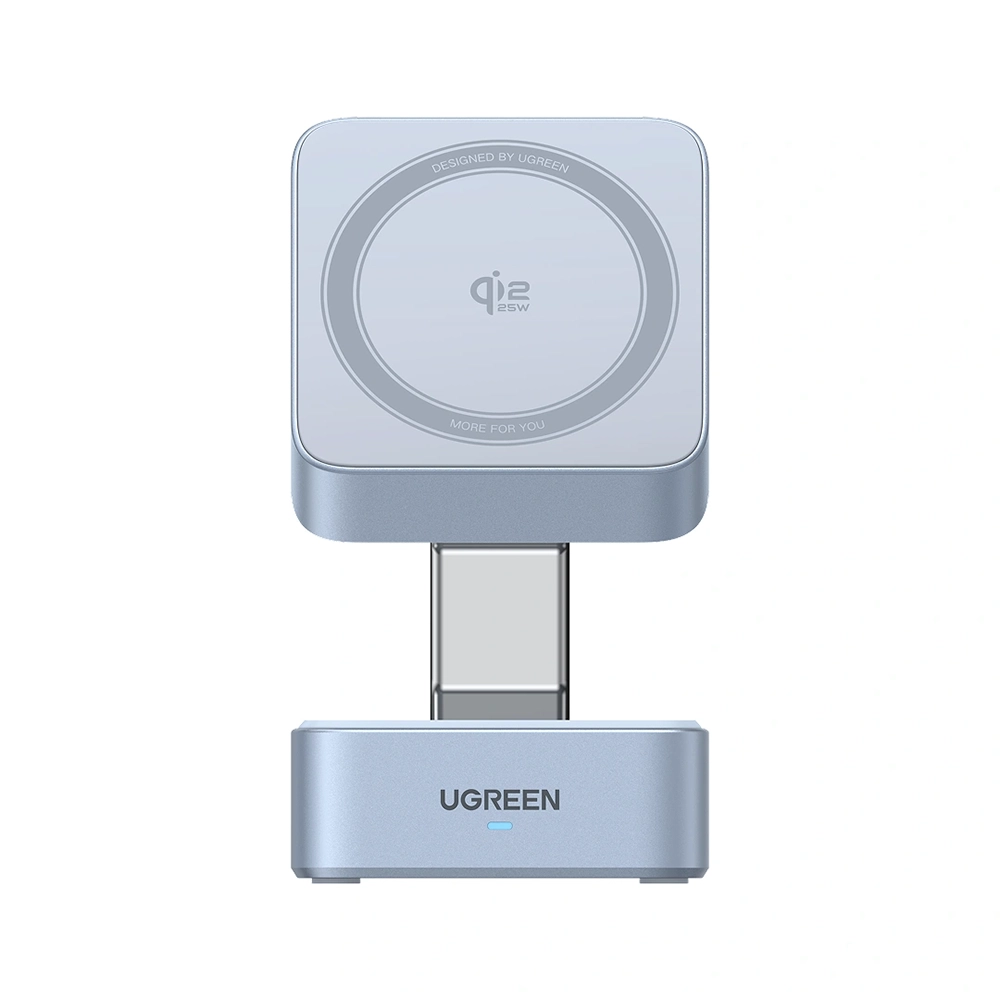 UGREEN 25W Qi2 MagFlow 2-in-1 Magnetic Wireless Charger – W752