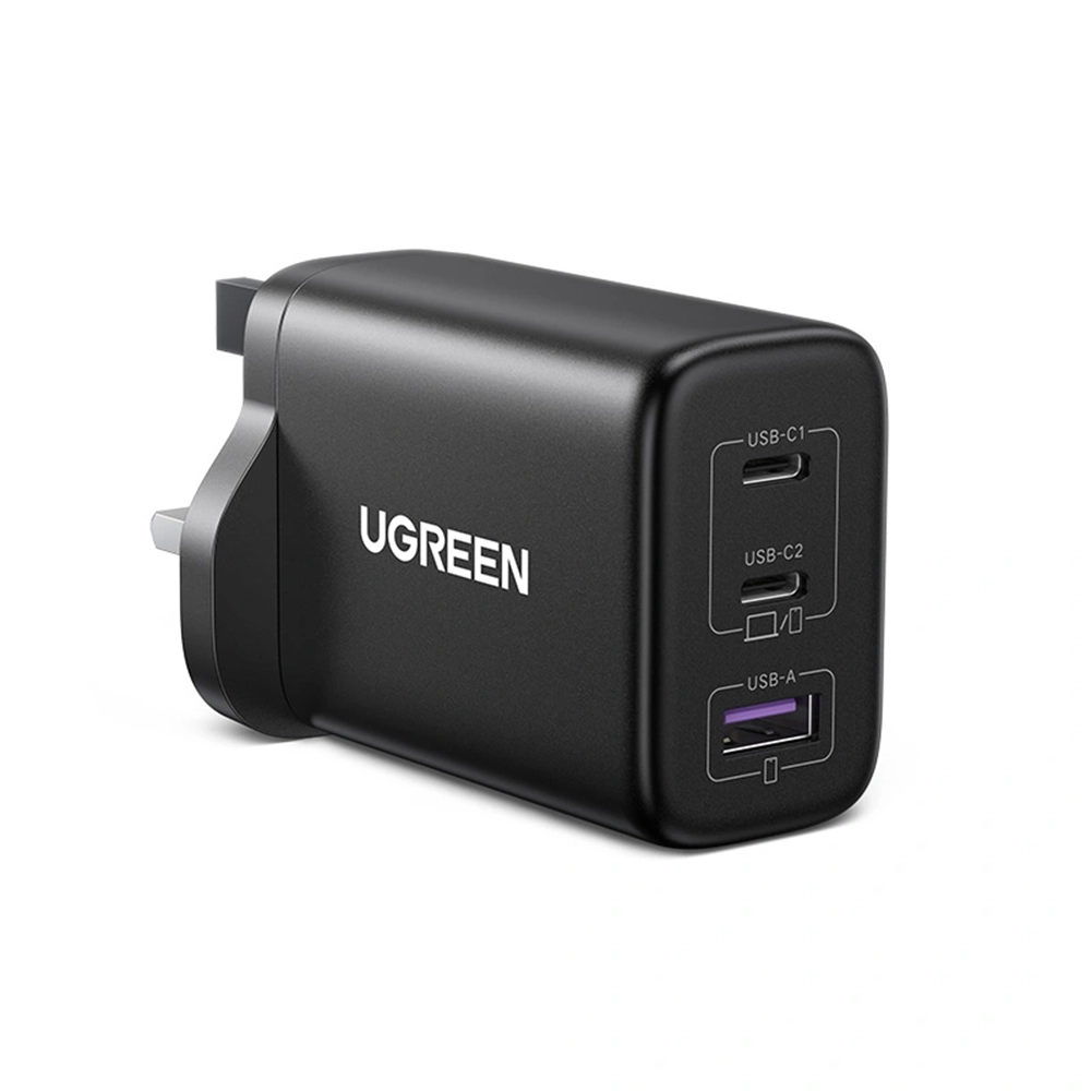 UGREEN 65W 3-Port (1A+2C) Fast Charger UK version – CD275