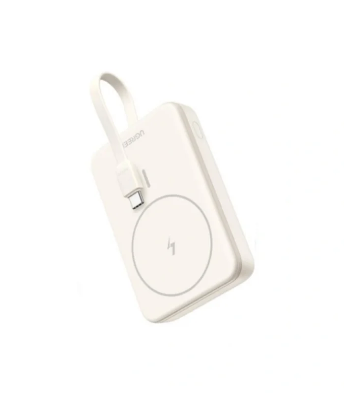 UGREEN 10000mAh 20W Magnetic Wireless with inbuilt type – C cable Power Bank – PB760