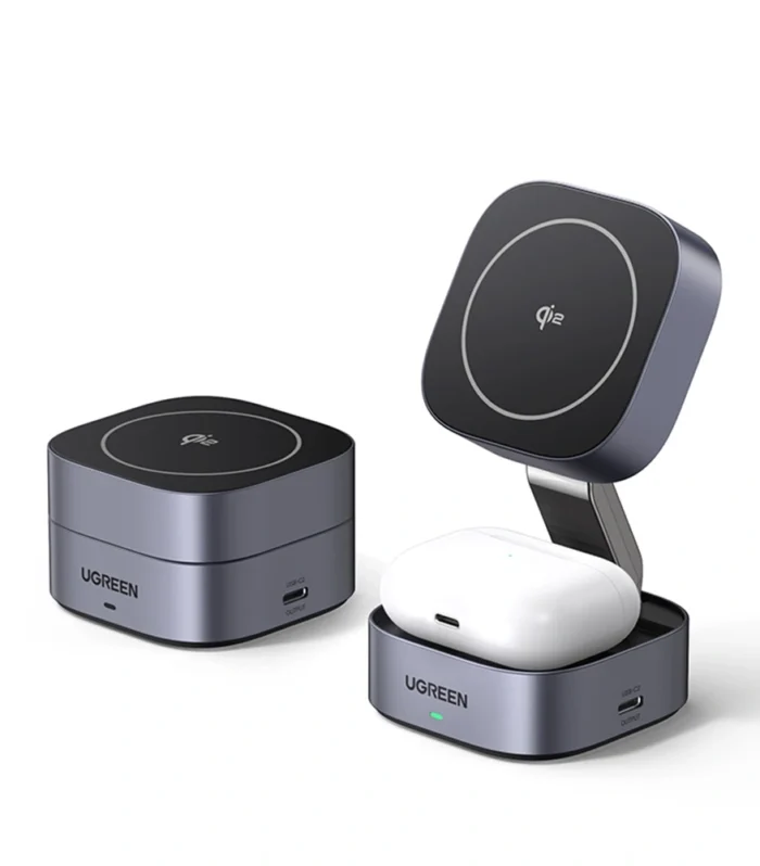UGREEN 15W 2-in-1 Qi2 Magnetic Wireless Charger – W702