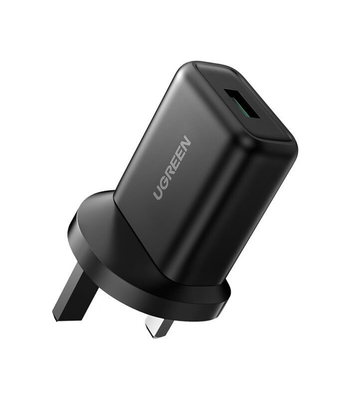 UGREEN 18W QC3.0 USB Fast Charging Power UK Adapter – CD122