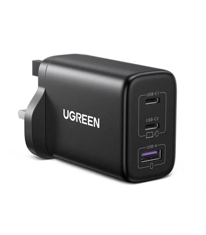 UGREEN 65W 3-Port (1A+2C) Fast Charger UK version – CD275