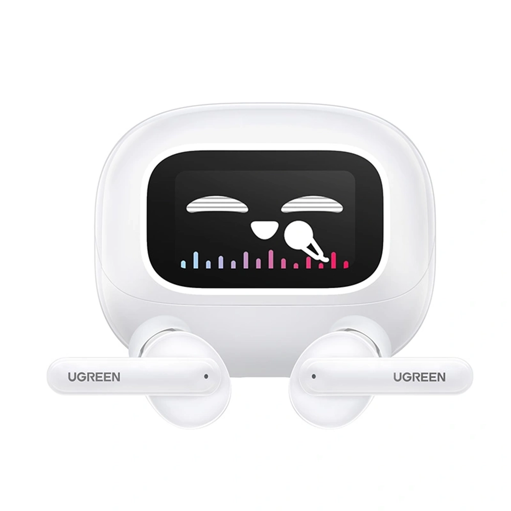 Alternative view of UGREEN Hybrid ANC Smart Touch Display Control Magic Wireless Echo Earbuds – WS211