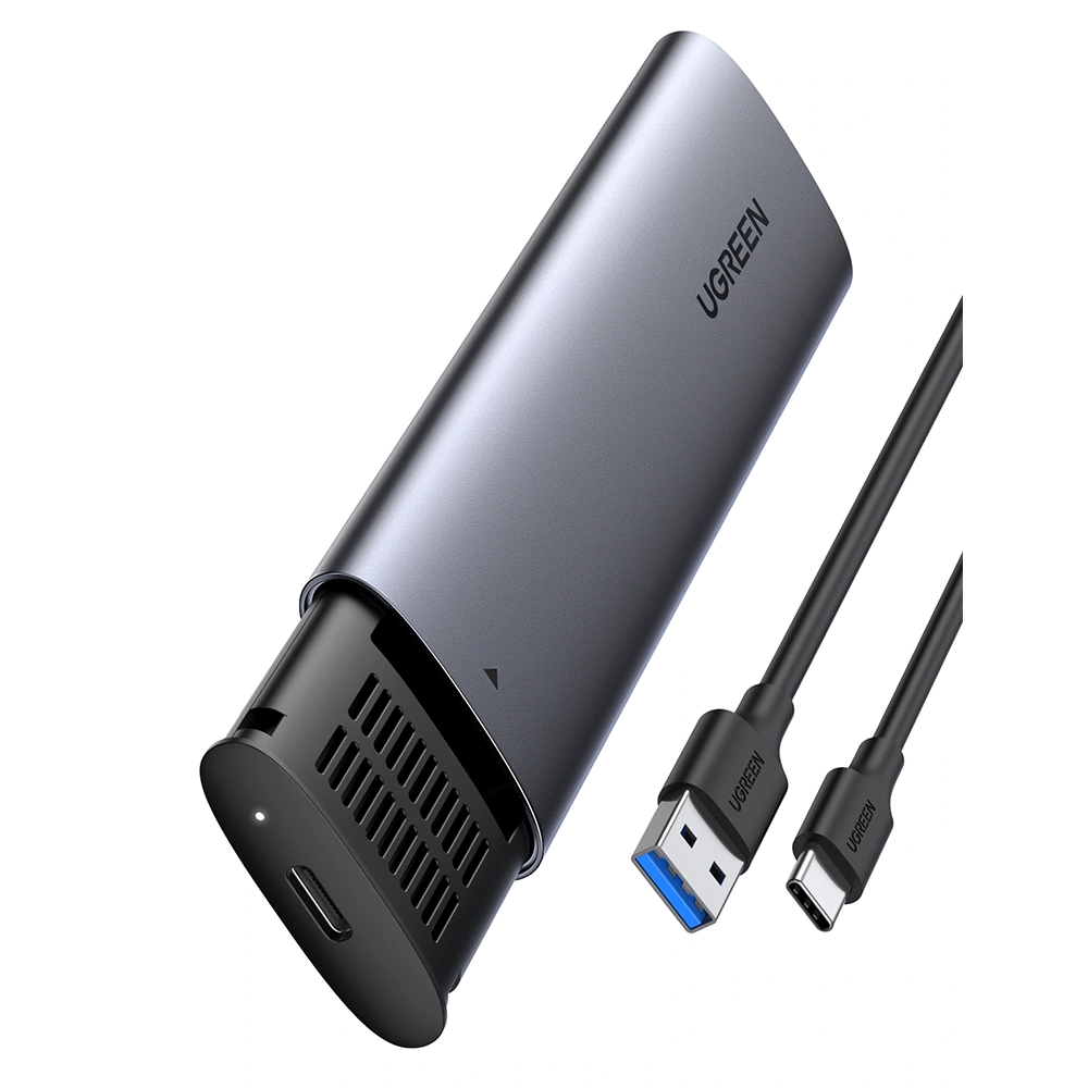 Alternative view of UGREEN Type-C to M.2 NGFF 6Gb Enclosure USB to Type-C Cable 50cm (Windows, Mac OS, Linux, Chrome OS, PS4, PS3, Xbox, router, OTG Phones) – CM400