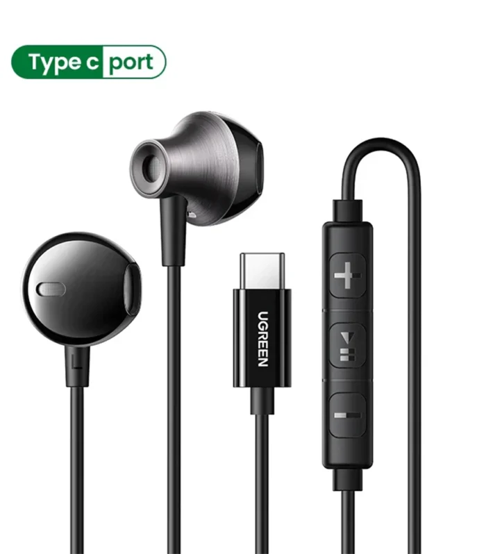 UGREEN Wired Earphones with Type-C Connector – EP106