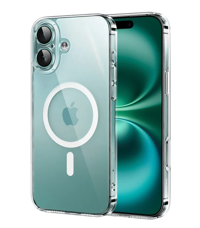 UGREEN iPhone 16 Plus Classy Clear Magnetic Protective Case – CA110