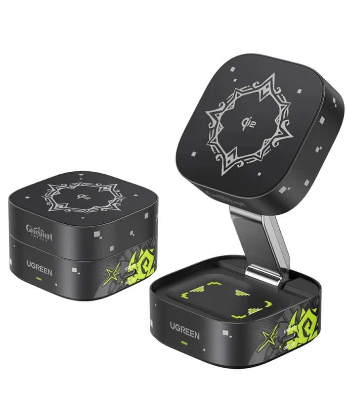 UGREEN 15W Qi2 2-in-1 Magnetic Wireless Charger – Genshin Impact Edition – W702 - 35316GI