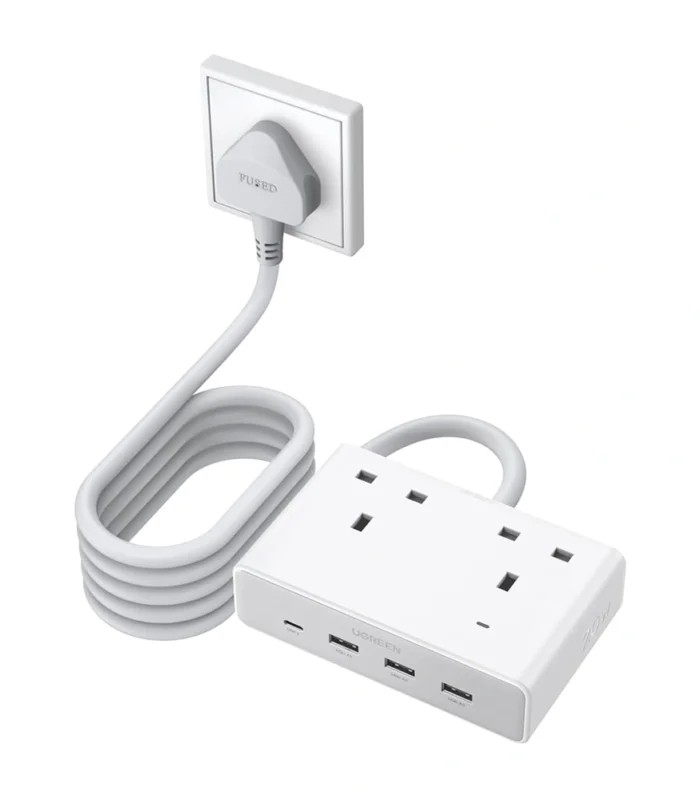 UGREEN 20W Nexode Extension Code Power Strip UK Plug – S620